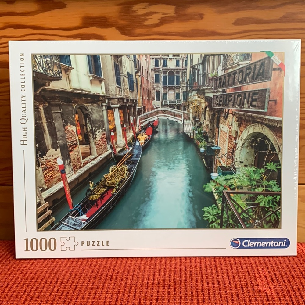NEW 1000 Piece Puzzle - Venice Canal